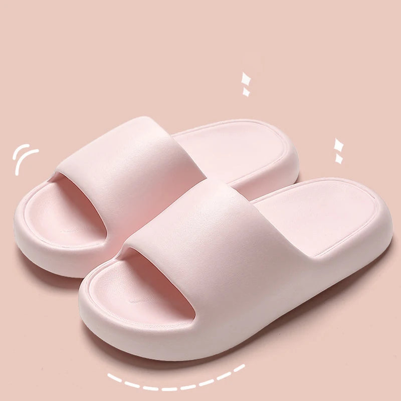 Slippers for women eva, summer home, bathroom, anti slip thick sole, external wearing of sandals
