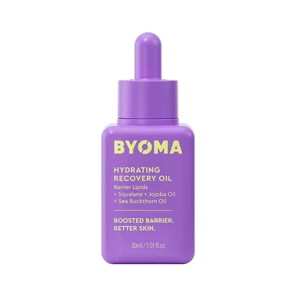 Luxury Hydrating Face Oil Set Squalane Jojoba Seabuckthorn Oil Blend Instant Radiant Glowy Skin Barrier Repair Nourishing Serum