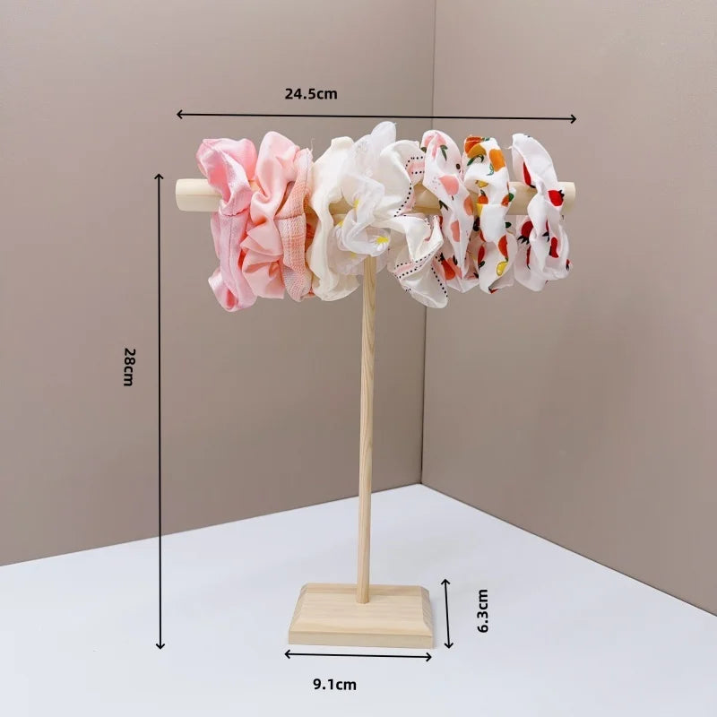 New T-bar Jewelry Chain Hairband Watch Necklace Bracelet Display Stand Rack Holder Fashion Woman Colors Gold Size Style
