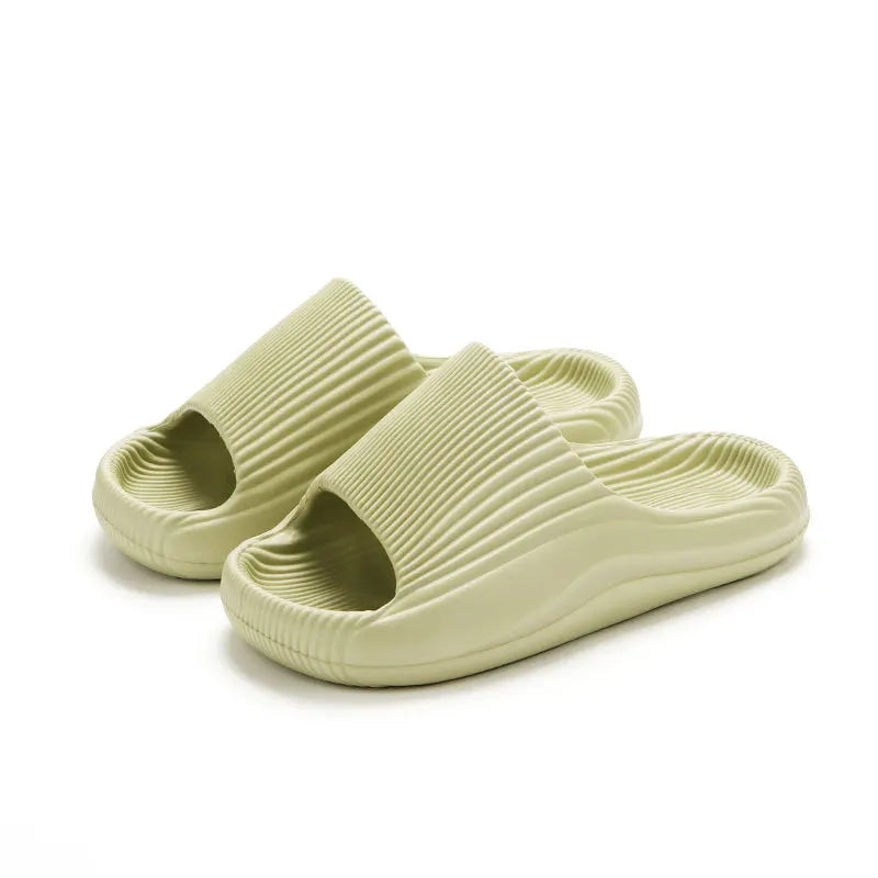 Smile Pop Soft EVA Slippers For Women Summer Flat Sole Women's Sandals Outdoor Casual Non-slip Beach Shoes Home Cozy Women Shoes