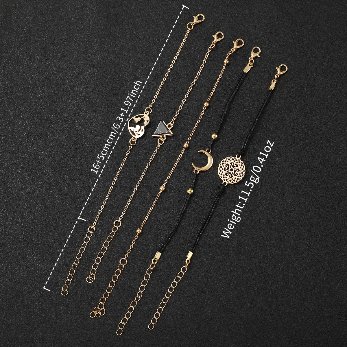 6Pcs Starry Sky Watch Set