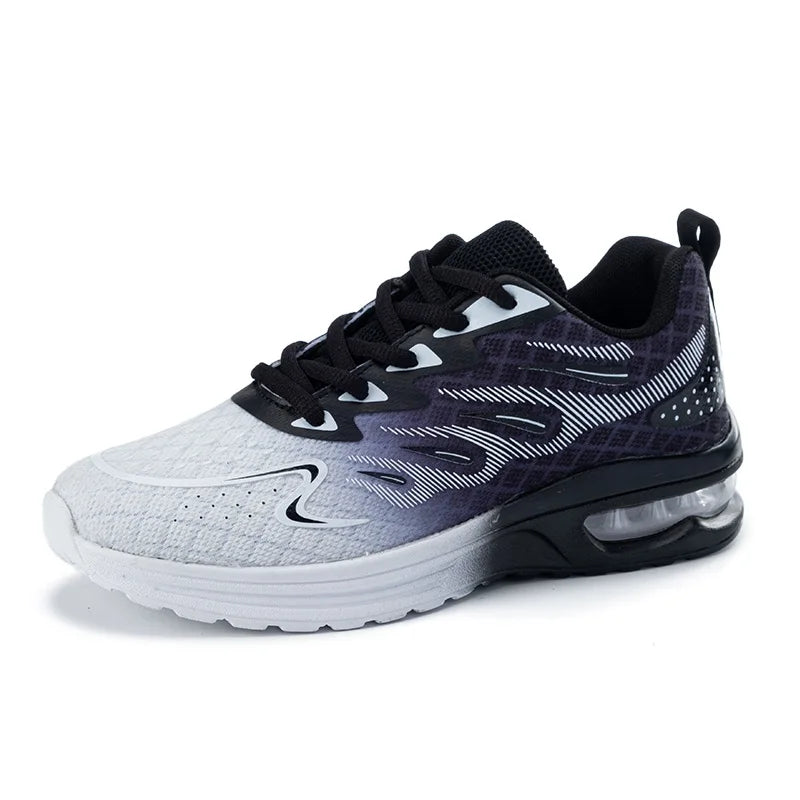Women Big Size Autumn New Air Cushion Shoes Mesh Breathable Lightweight Comfortable Sneaker Fashion Casual Sports Large Footwear