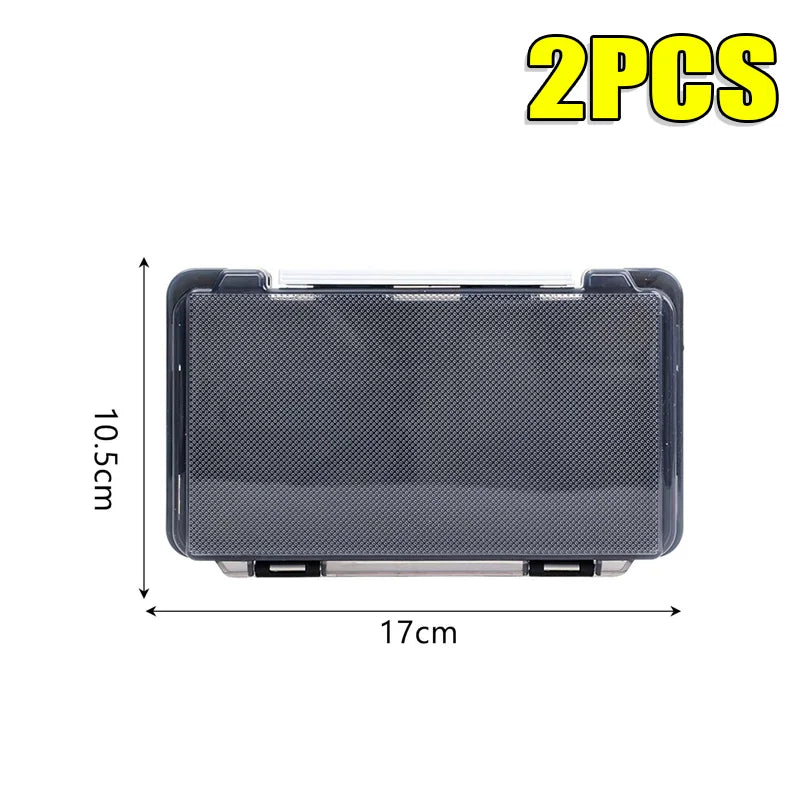 Portable Earring Stud Storage Box New Large Capacity Jewelry Storage Box Exquisite Earring Necklace Storage Packing Dustproof