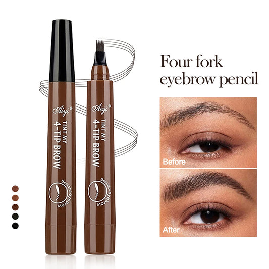 4-Fork Microblading Eyebrow Pencil