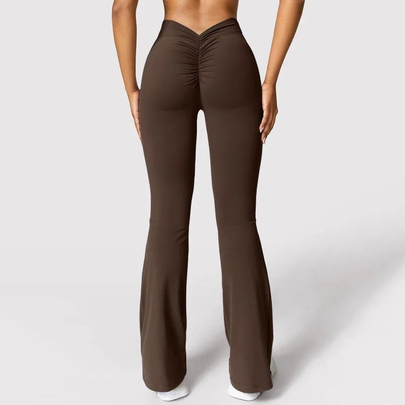 High Waist V-Back Gym Leggings