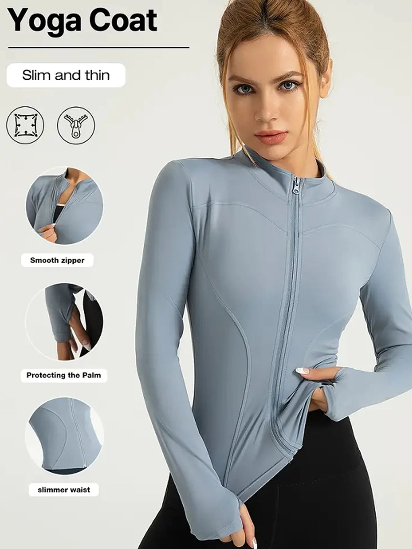 Long Sleeve Sports Pilates Jacket