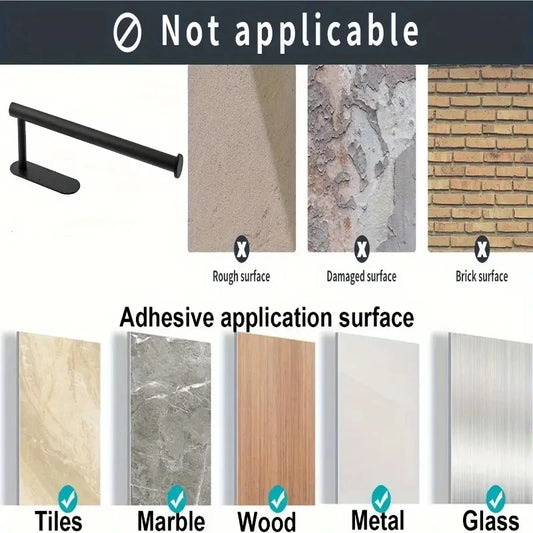 Self-Adhesive Paper Towel Holder