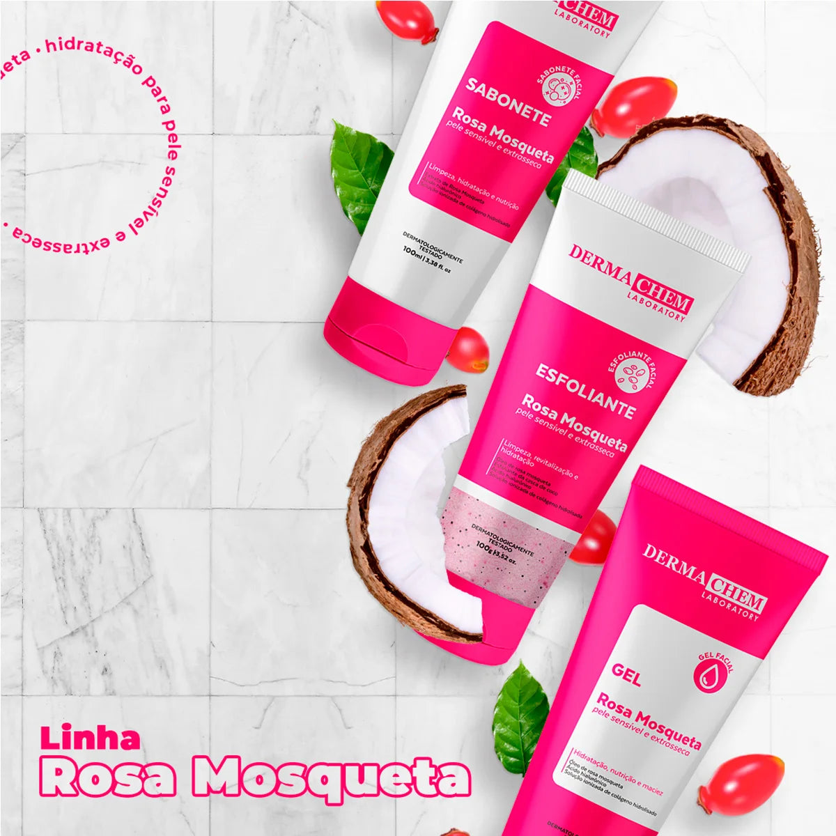 Ultra Moisturizing Pink Soap 100ml - Dermachem