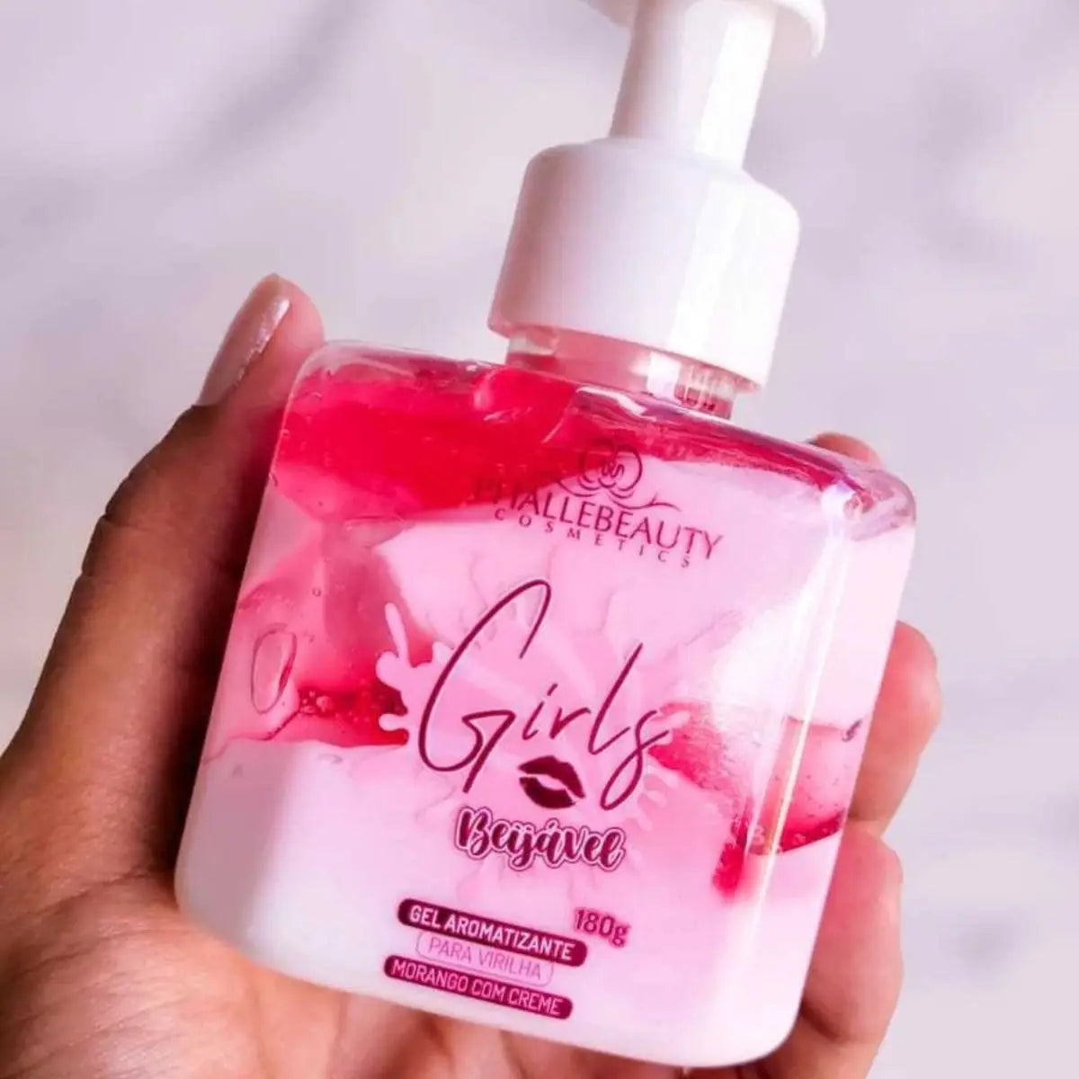 Kissible Groin Gel-Strawberry Flavor with Cream 180g Phállebeauty
