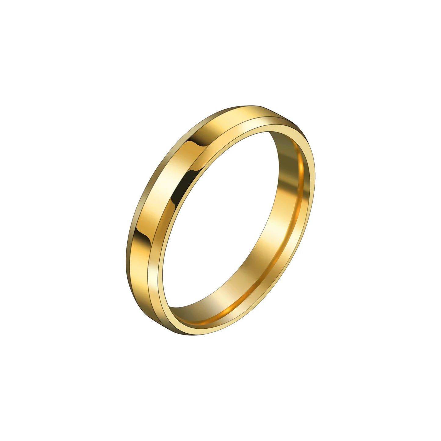 Sifisrri 4/6/8mm Personalized Engraved Name Couple Rings for Women Men Stainless Steel Wedding Band Engagement Gift Anillos