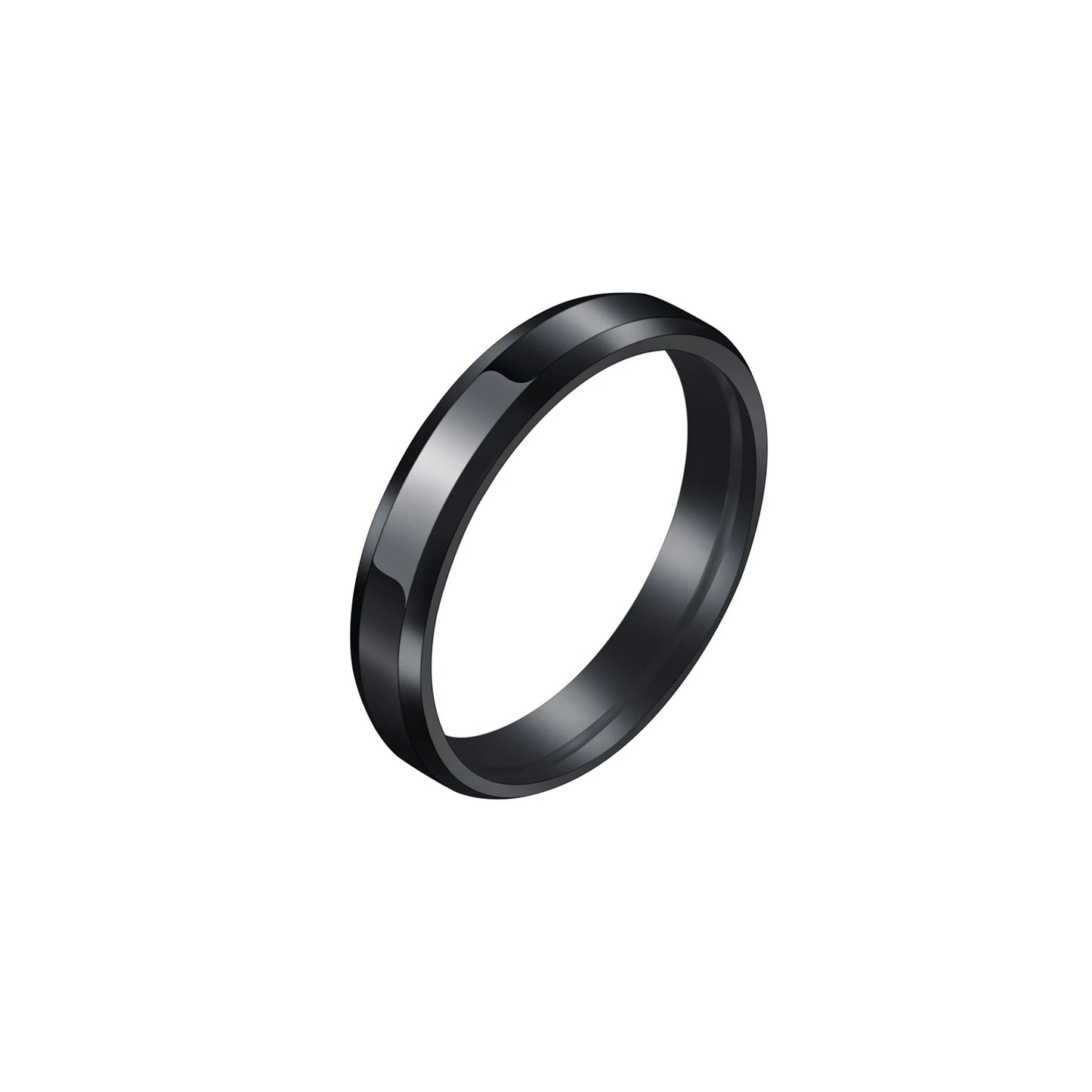 Sifisrri 4/6/8mm Personalized Engraved Name Couple Rings for Women Men Stainless Steel Wedding Band Engagement Gift Anillos