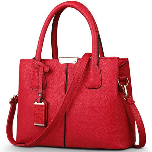 PU Leather Square Shoulder Bag