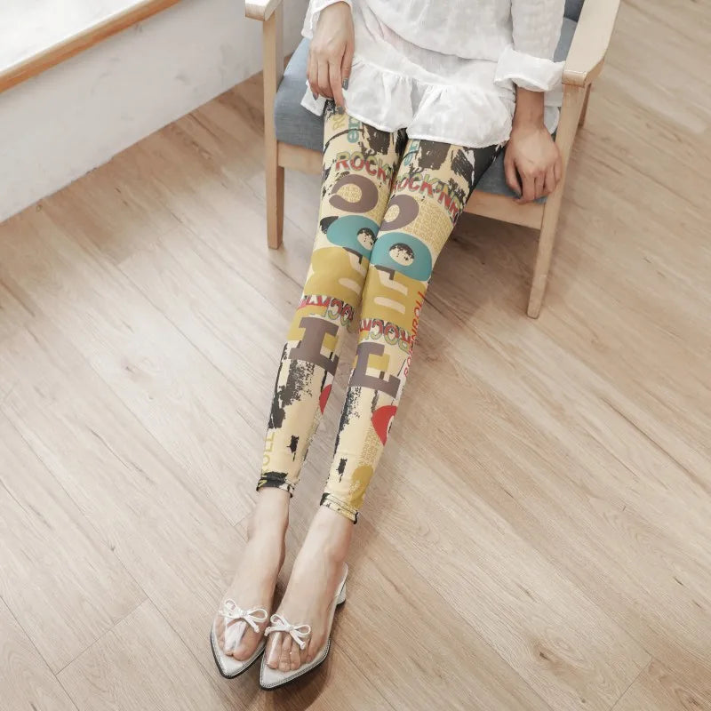 Summer thin mesh Leggings big stretch sexy transparent women's pants cool breathable silk slip trousers