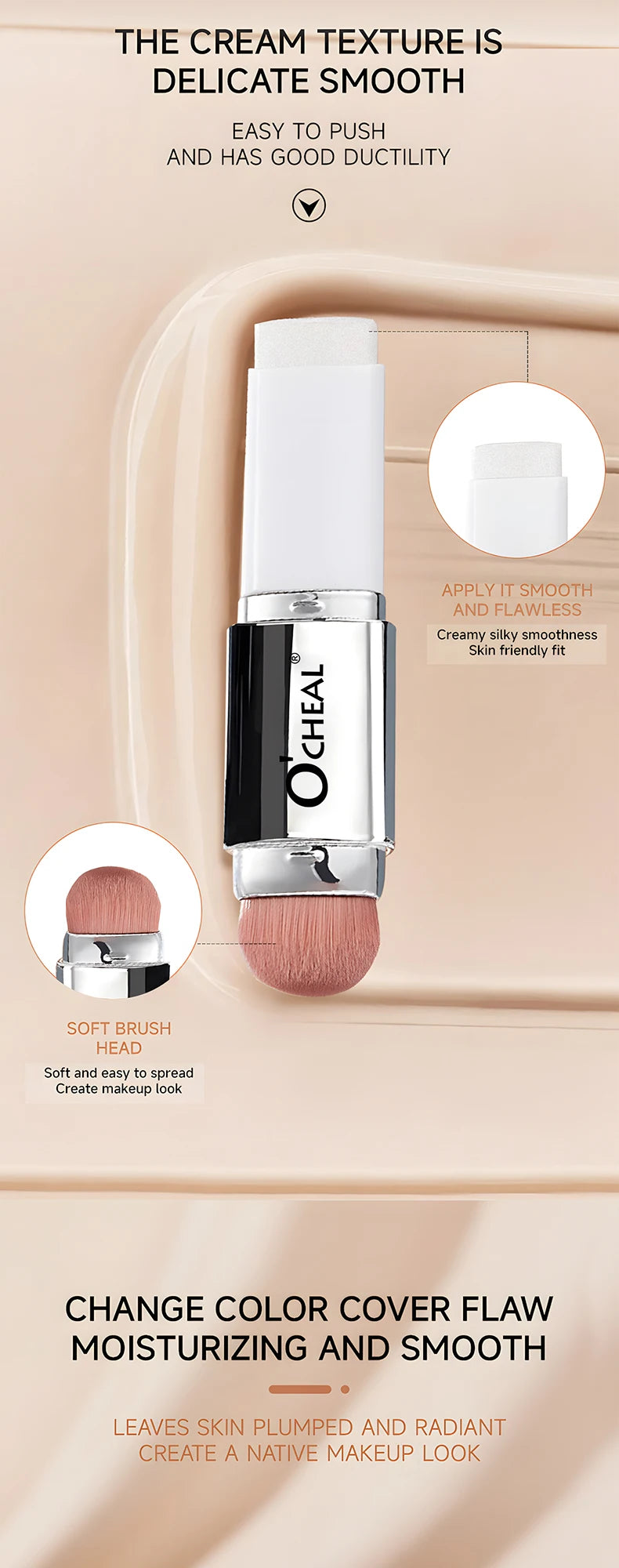 Temperature Changing Foundation Stick