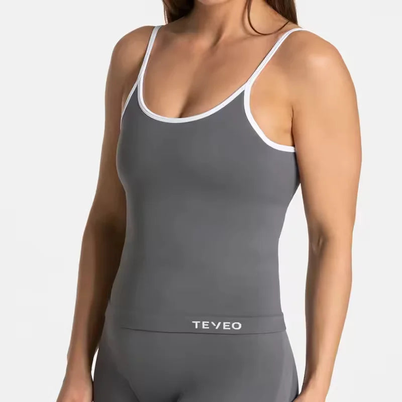 TEVEO Shorts Low Waist Seamless Women Yoga Shorts Scrunch Bum Gym Shorts Workout Biker Stretch Fitness Short Fashion Running