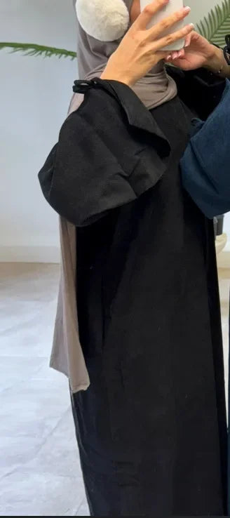 Eid Ramadan Corduroy Abayas Dubai Turkey Kaftan for Women Muslim Modest Dress Arabic Robe Kebaya Caftan Marocain Femme Musulmane