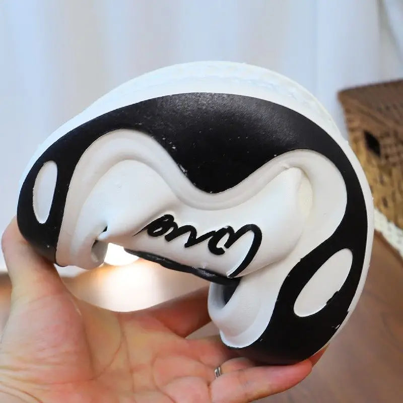 Girls platform slides beach chunky slipper animal flipflops High heel panda slipper women summer height increasing shoes youth