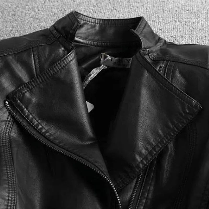 Gothic Motorcycle Jacket Y2K | Faeva London