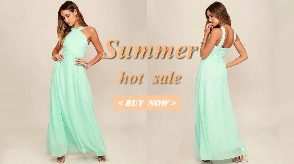 V Neck Chiffon Evening Dress