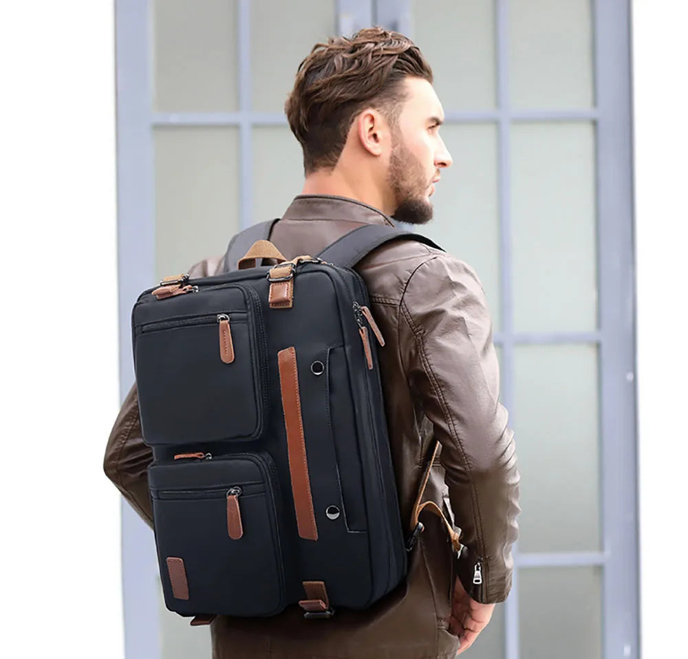 Convertible Laptop Backpack Briefcase