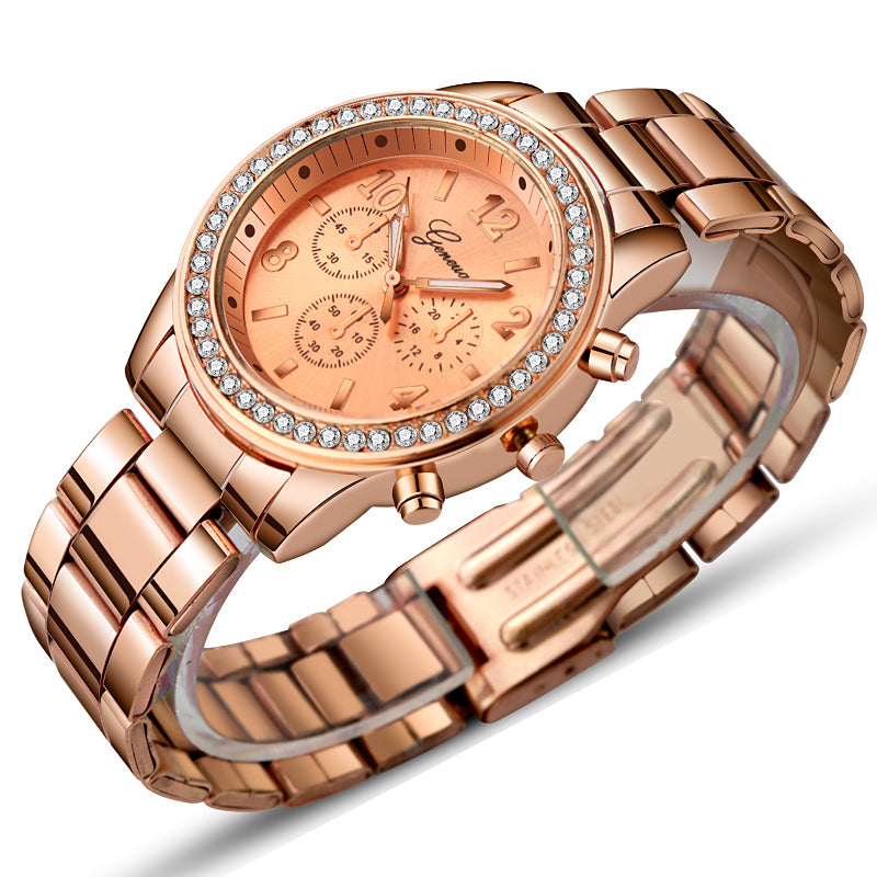 Crystal Luxury Watch