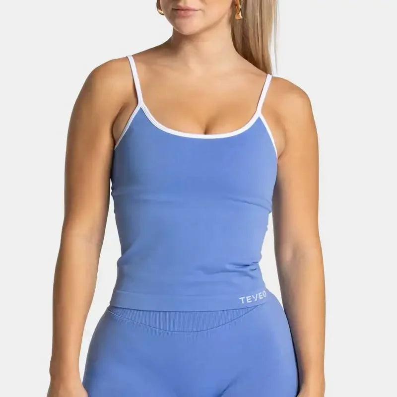 TEVEO Shorts Low Waist Seamless Women Yoga Shorts Scrunch Bum Gym Shorts Workout Biker Stretch Fitness Short Fashion Running