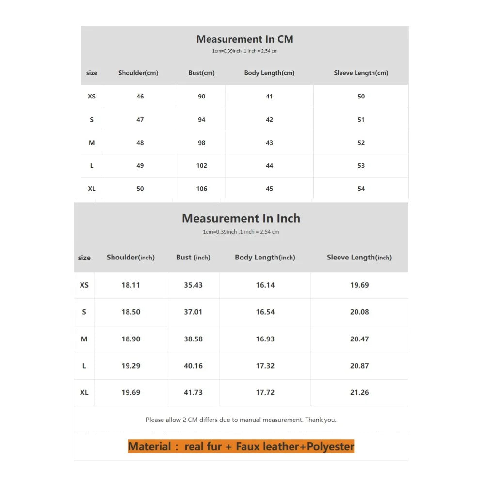 Natural Fox Fur Real Fur Coat Faux PU Leather Jacket Female New Autumn Short Top Clothing Women Long Sleeve Fake Leather Coat
