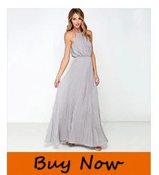 V Neck Chiffon Evening Dress