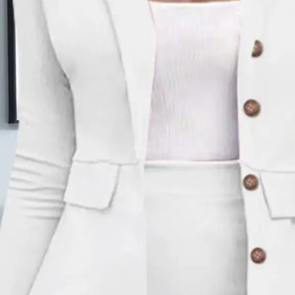 Business Skirt Suit 2-Piece | Faeva London