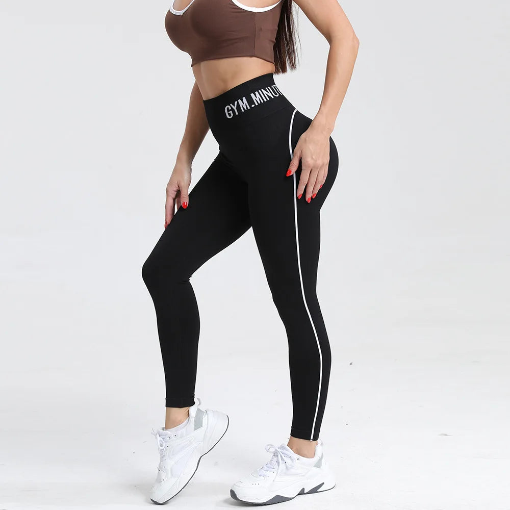 High Waist Yoga Pants Women's Fitness Clothing Autumn Season Sensation Leggings Pilates Long Trousers Outdoor Wear