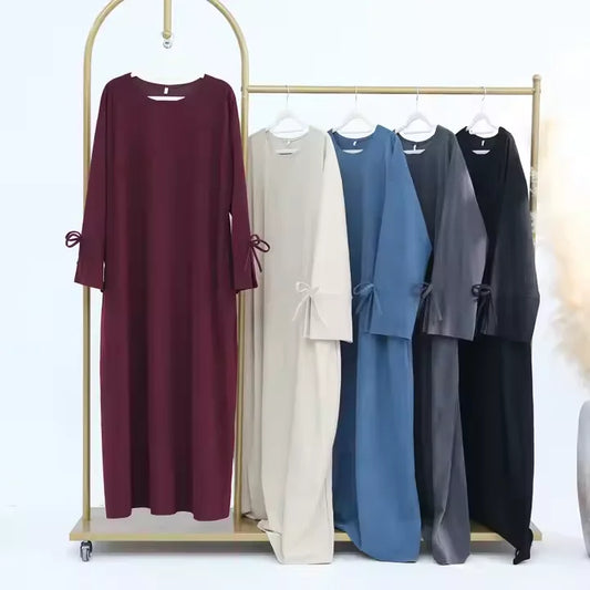 Eid Ramadan Corduroy Abayas Dubai Turkey Kaftan for Women Muslim Modest Dress Arabic Robe Kebaya Caftan Marocain Femme Musulmane