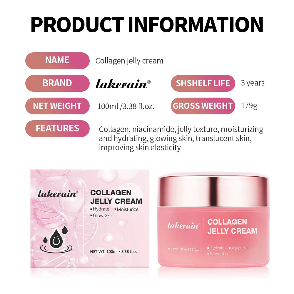 100ml Collagen Jelly Cream Niacinamide Tightening Soo | Faeva London