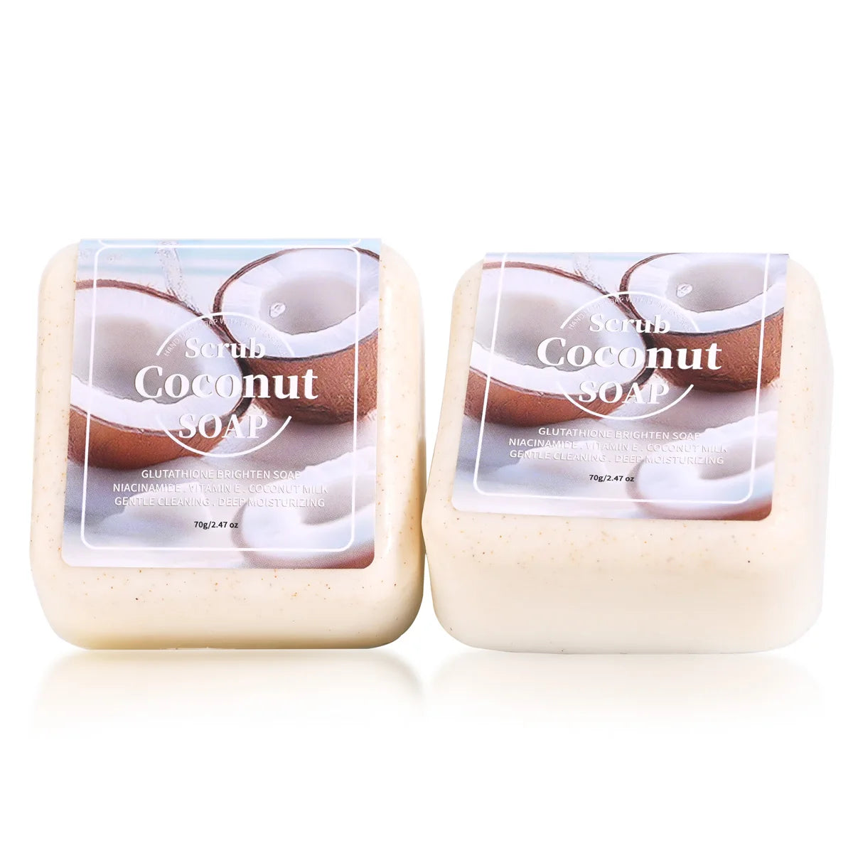 Glutathione Coconut Scrub Soap | Faeva London