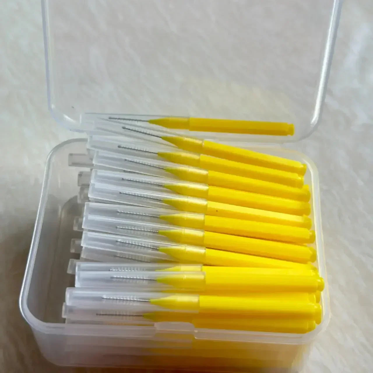 80Pcs/Box I-type Interdental Brush 0.6-1.5Mm Cleaning Between Teeth Oral Care Orthodontic I Shape Tooth Floss