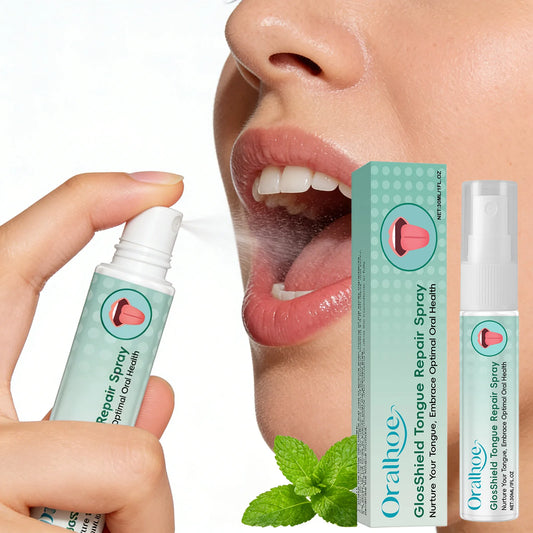 Fissured Tongue Relief & Bad Breath Spray - Reduce Swelling Soothe Tongue Prevent Oral Ulcer Fast-Acting Oral Hygiene Spray 30ml