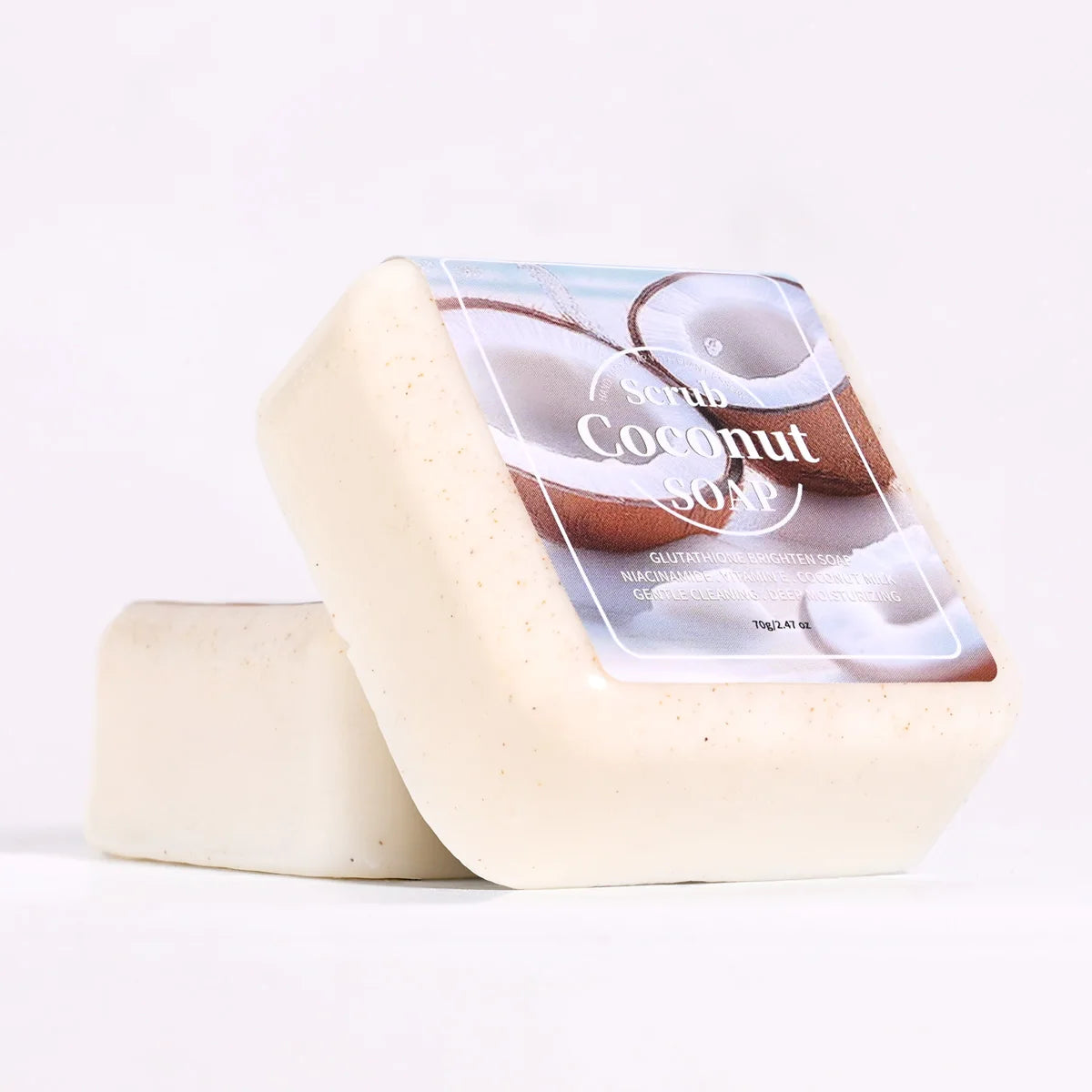 Glutathione Coconut Scrub Soap | Faeva London