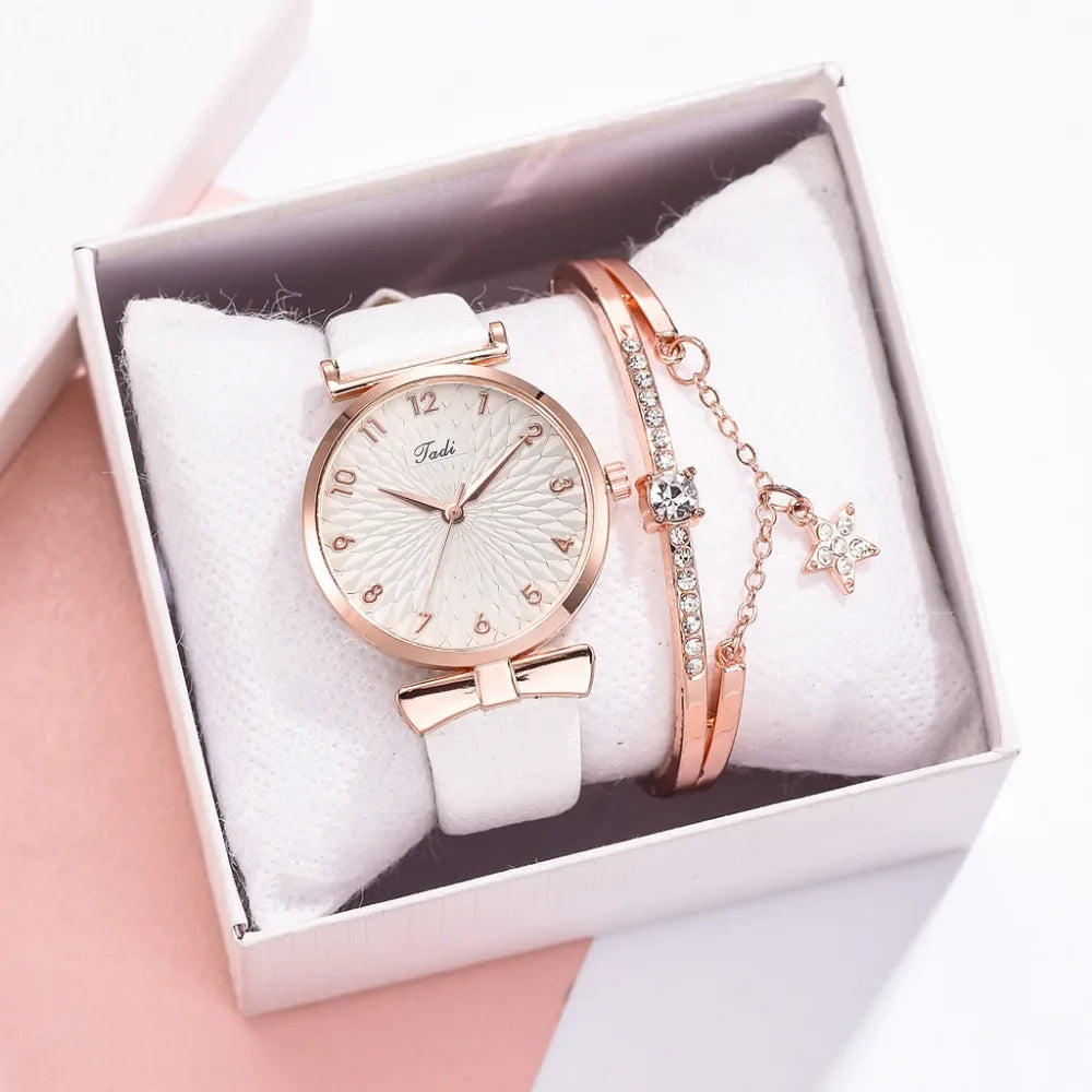 Luxury Women Bracelet Quartz Watches For Women Magnetic Watch Ladies Sports Dress Pink Dial Wrist Watch Clock