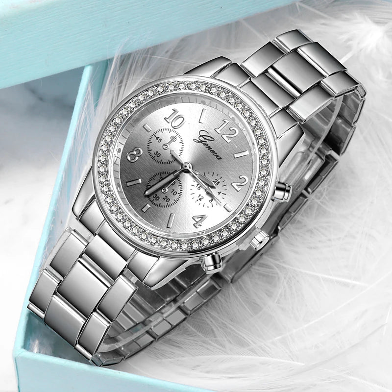 Crystal Luxury Watch