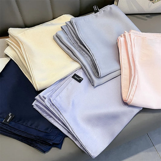 Satin Muslim Hijab Shawl | Faeva London