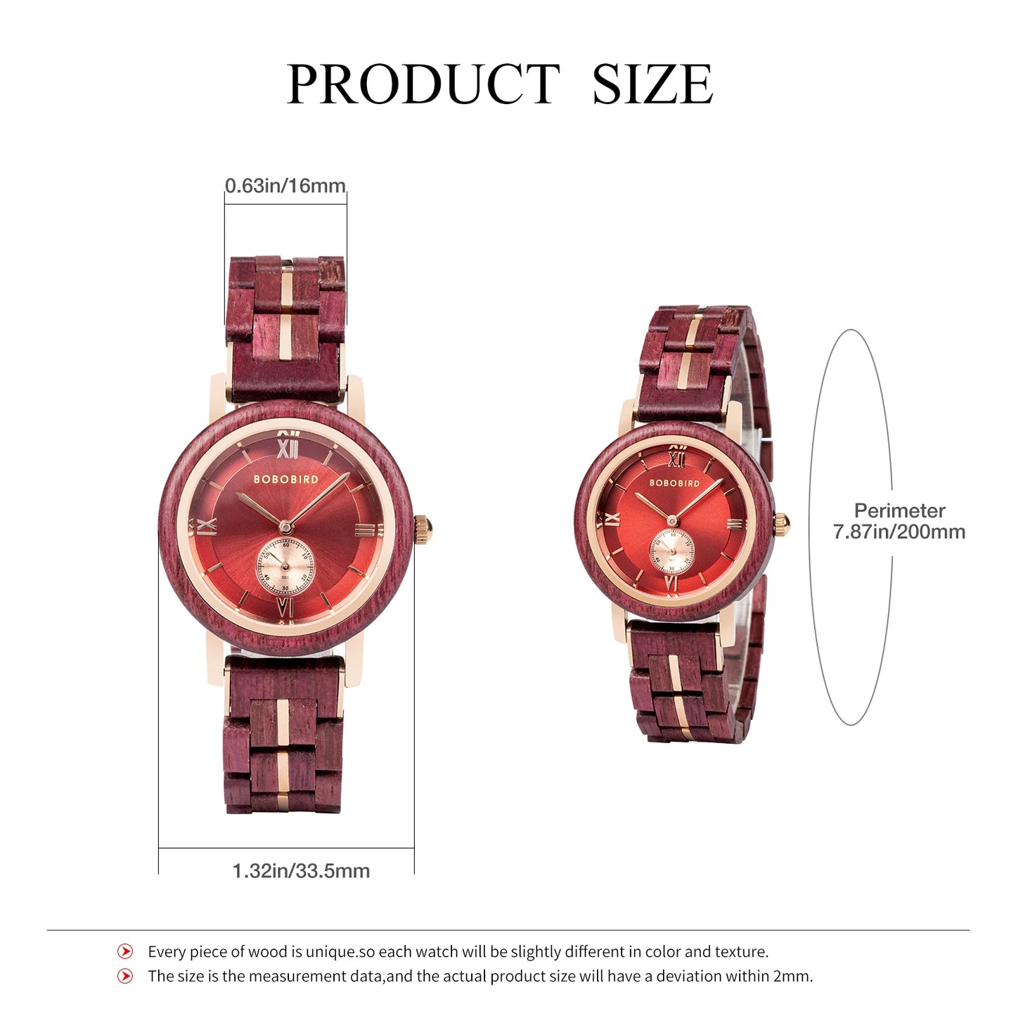 Wooden Watch for Women