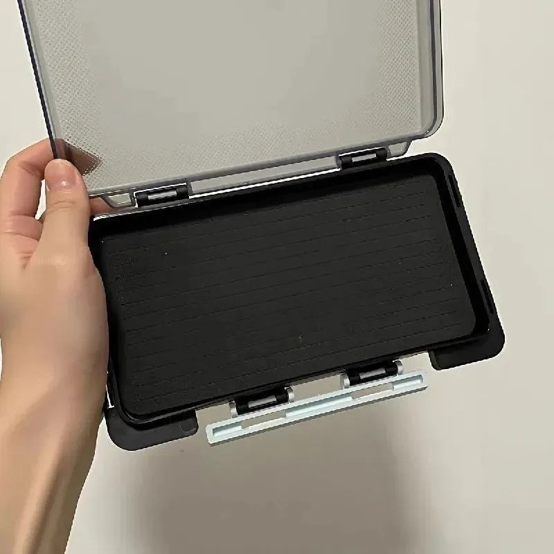 Portable Earring Stud Storage Box New Large Capacity Jewelry Storage Box Exquisite Earring Necklace Storage Packing Dustproof