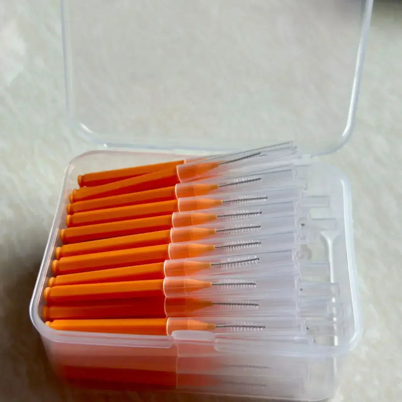 80Pcs/Box I-type Interdental Brush 0.6-1.5Mm Cleaning Between Teeth Oral Care Orthodontic I Shape Tooth Floss