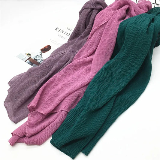 85x185cm Modal Cotton Jersey Hijabs for Women Long Muslim Shawl Plain Soft Islam Turban Tie Head Wraps Africa Headband