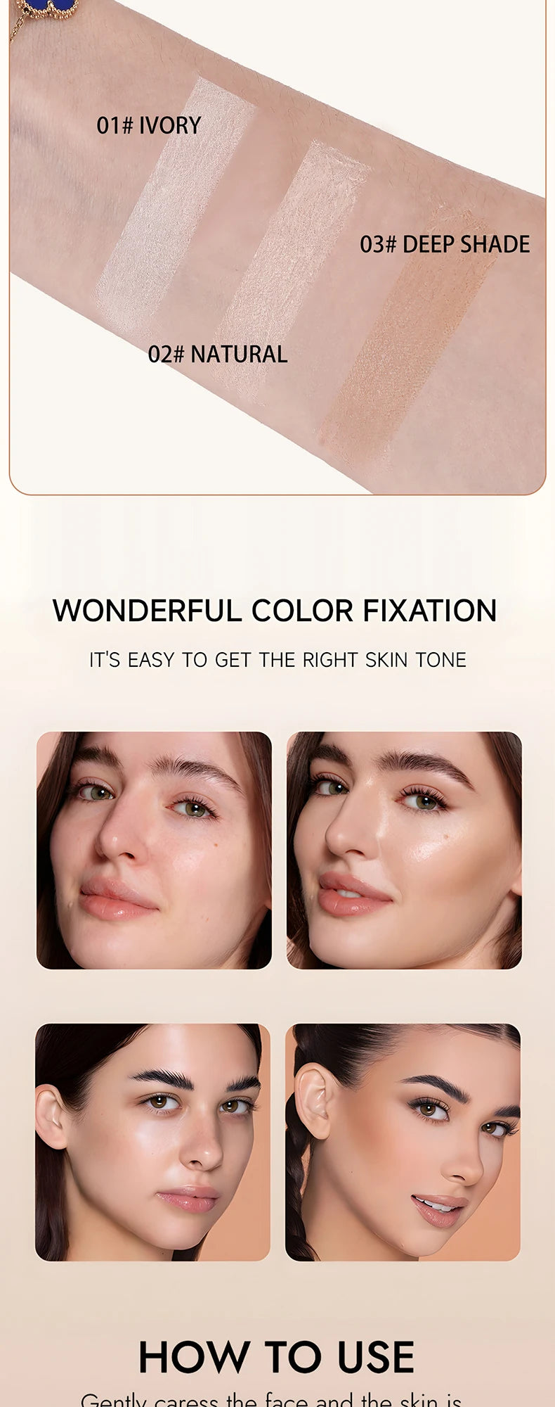 Temperature Changing Foundation Stick