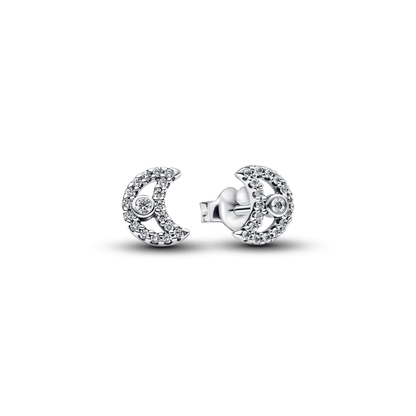Hot Sale Original 925 Sterling Silver Star & Moon Charms Earrings Ring Beads Pendant fit Bracelet Necklace DIY Fine Jewelry Gift