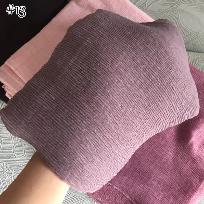85x185cm Modal Cotton Jersey Hijabs for Women Long Muslim Shawl Plain Soft Islam Turban Tie Head Wraps Africa Headband