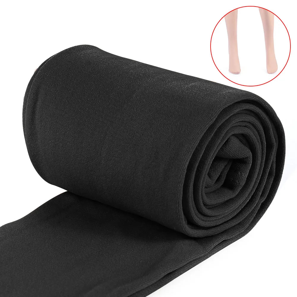 Fashion Slim Leggings Winter Thermal Thick Pantyhos Women's Clothing 8 Colors Stretch Pants Warm Tights Fluff Lined