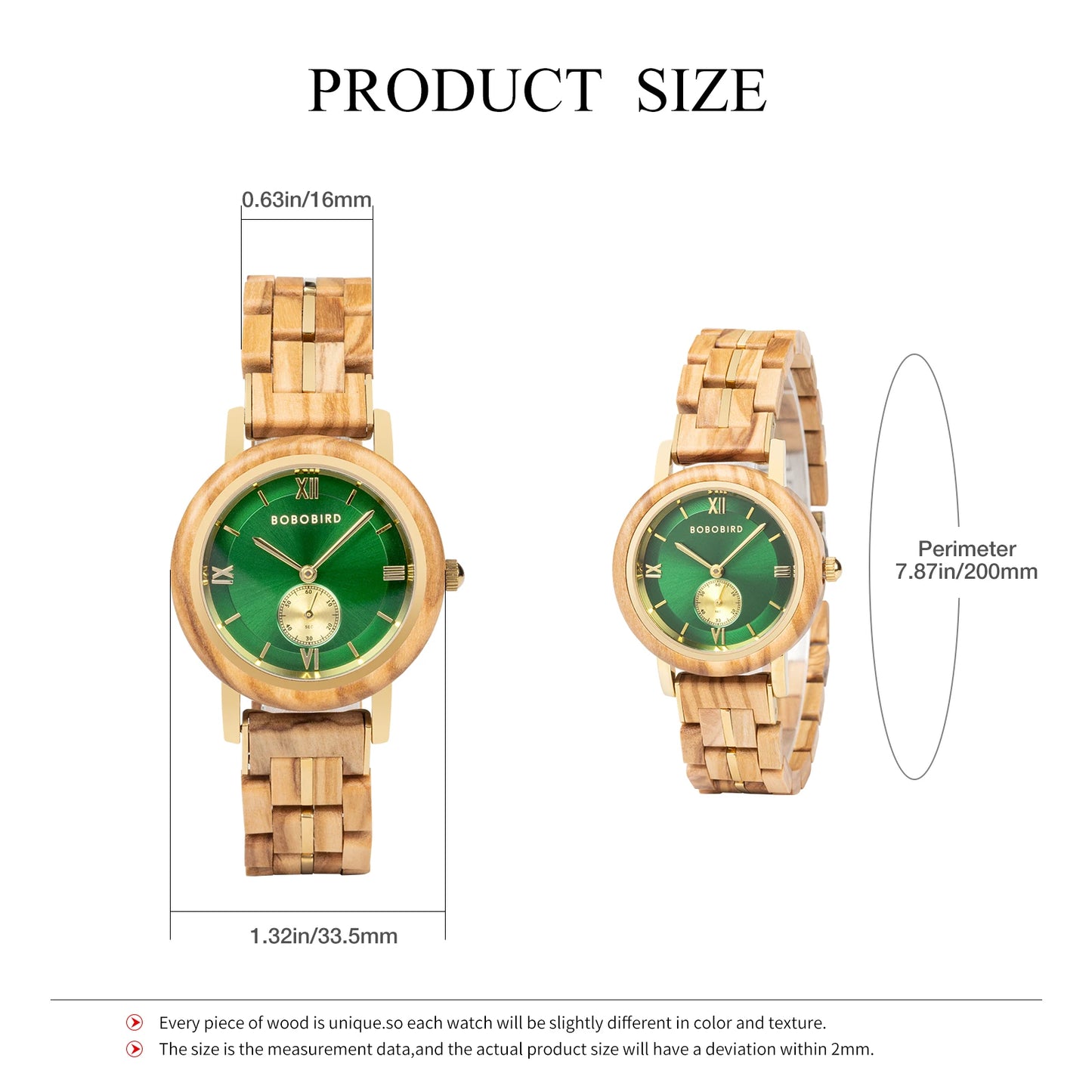 Wooden Watch for Women