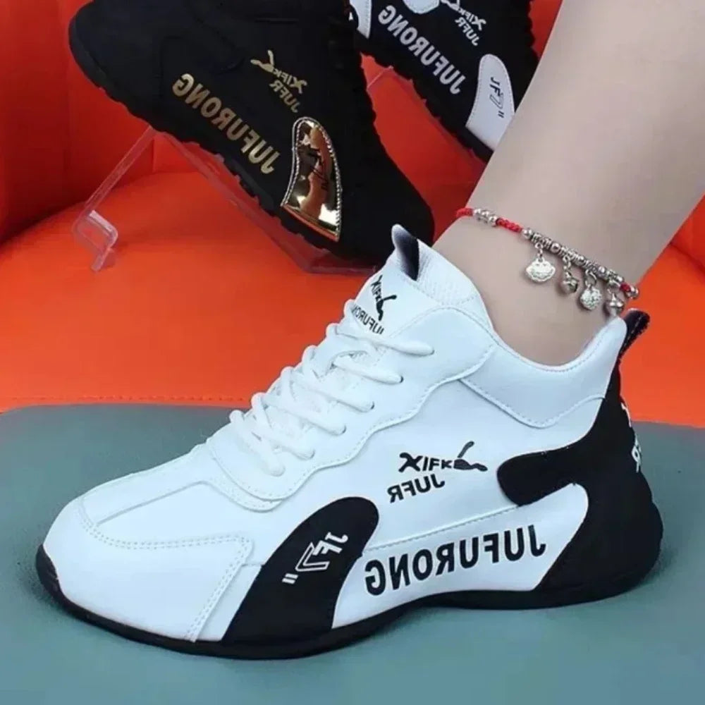 New Luxury Sneakers Women Causal Fashionable Breath Woman Mesh Lace Up Sports Shoes for Women Platform Walking Designer Shoes