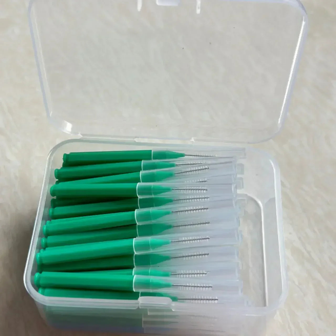 80Pcs/Box I-type Interdental Brush 0.6-1.5Mm Cleaning Between Teeth Oral Care Orthodontic I Shape Tooth Floss